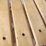 designer folding chairs in beech wood