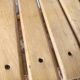 Chaises pliantes design en bois de hêtre