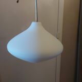 Vintage suspension in white opaline