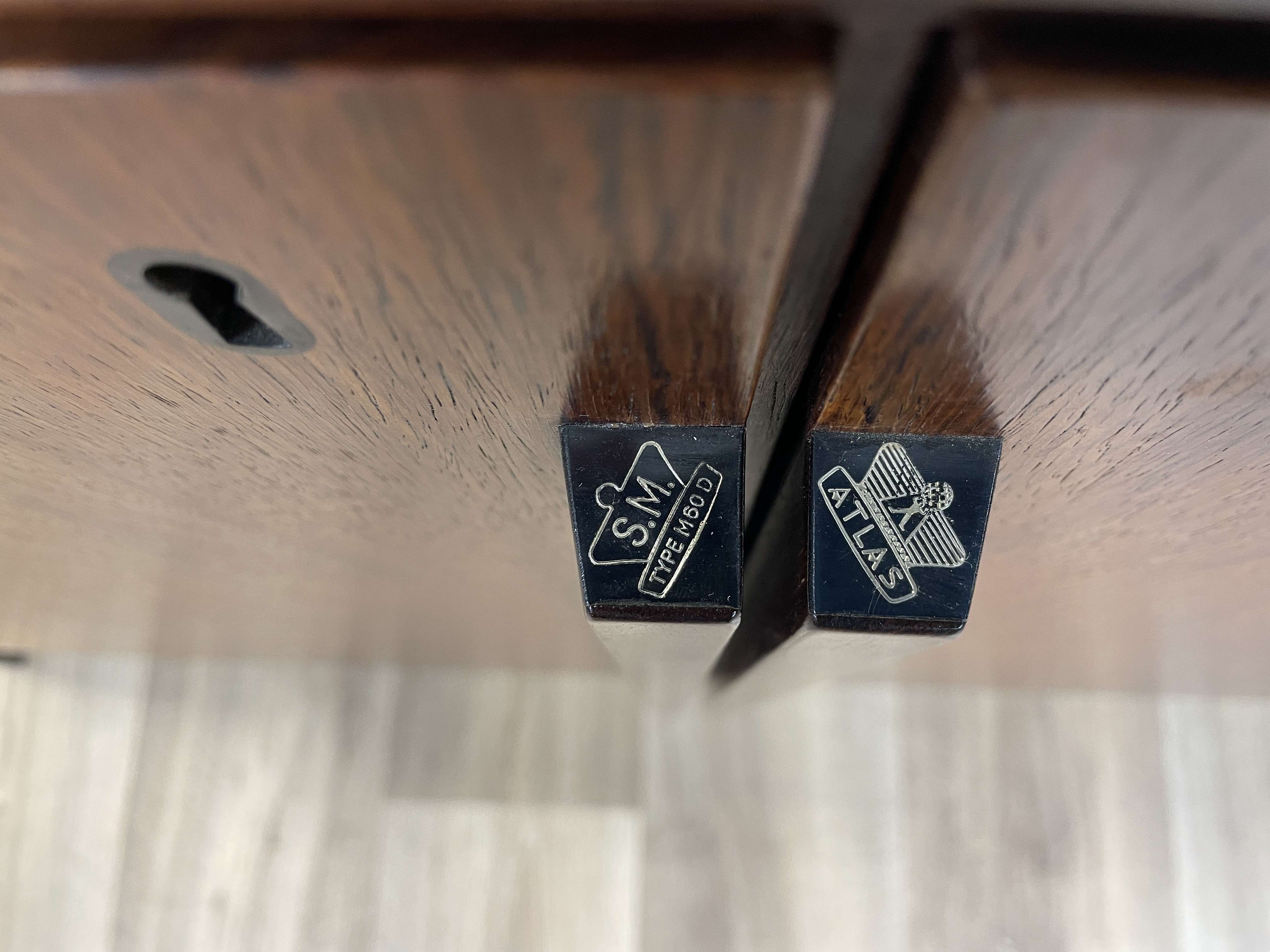 Scandinavian rosewood sideboard by Sigvard Bernadotte, 60s