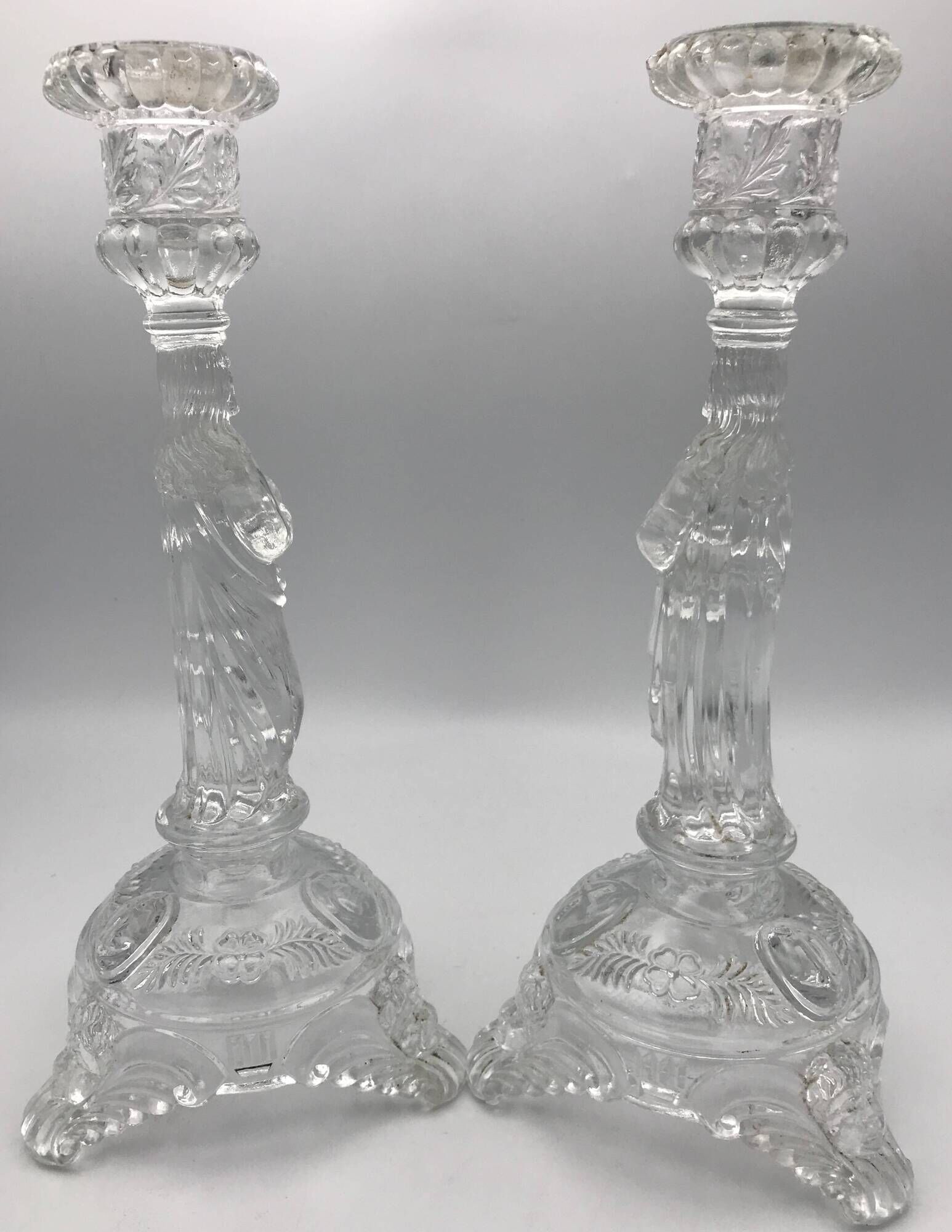 Bougeoir Croix Chrétienne En Céramique - Lot De 2, 6x9 Cm, Décoration Religieuse, Idéal Cadeau, église, Porte-stylo