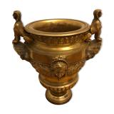 Large gilded bronze cut
