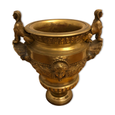 Large gilded bronze cut