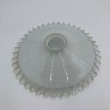 Suspension ondulée en verre