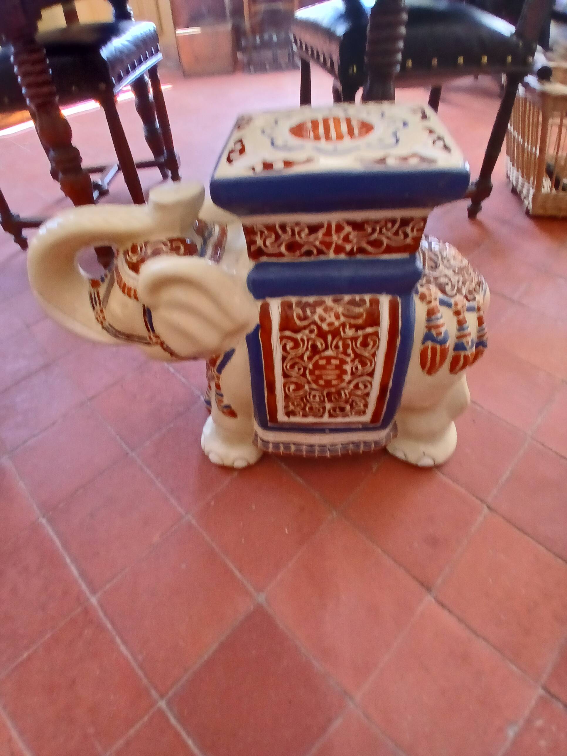 elephant plant stand