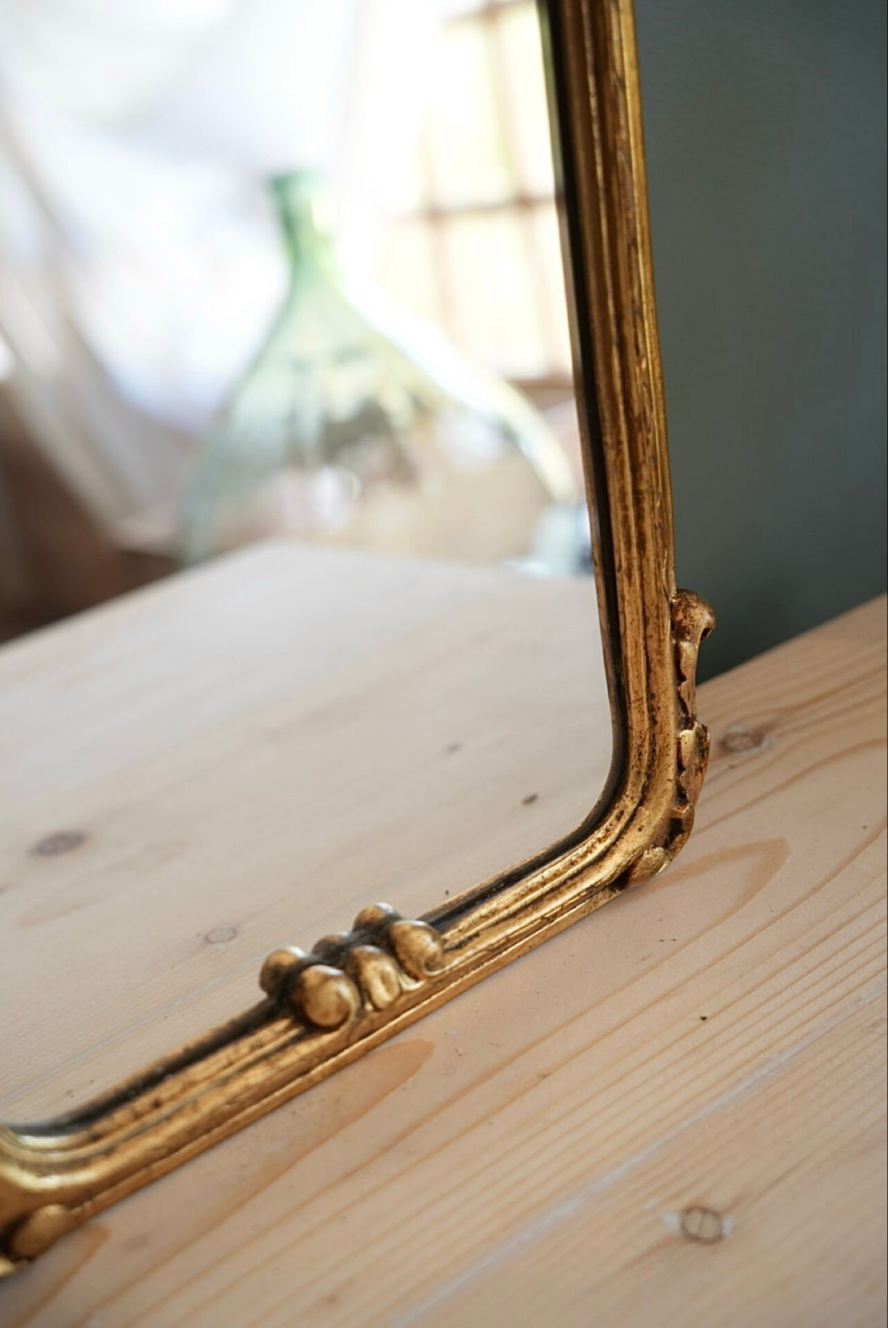 Miroir doré