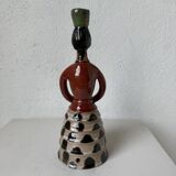 Ceramic candle holder for women, 1920/1930, Soufflenheim