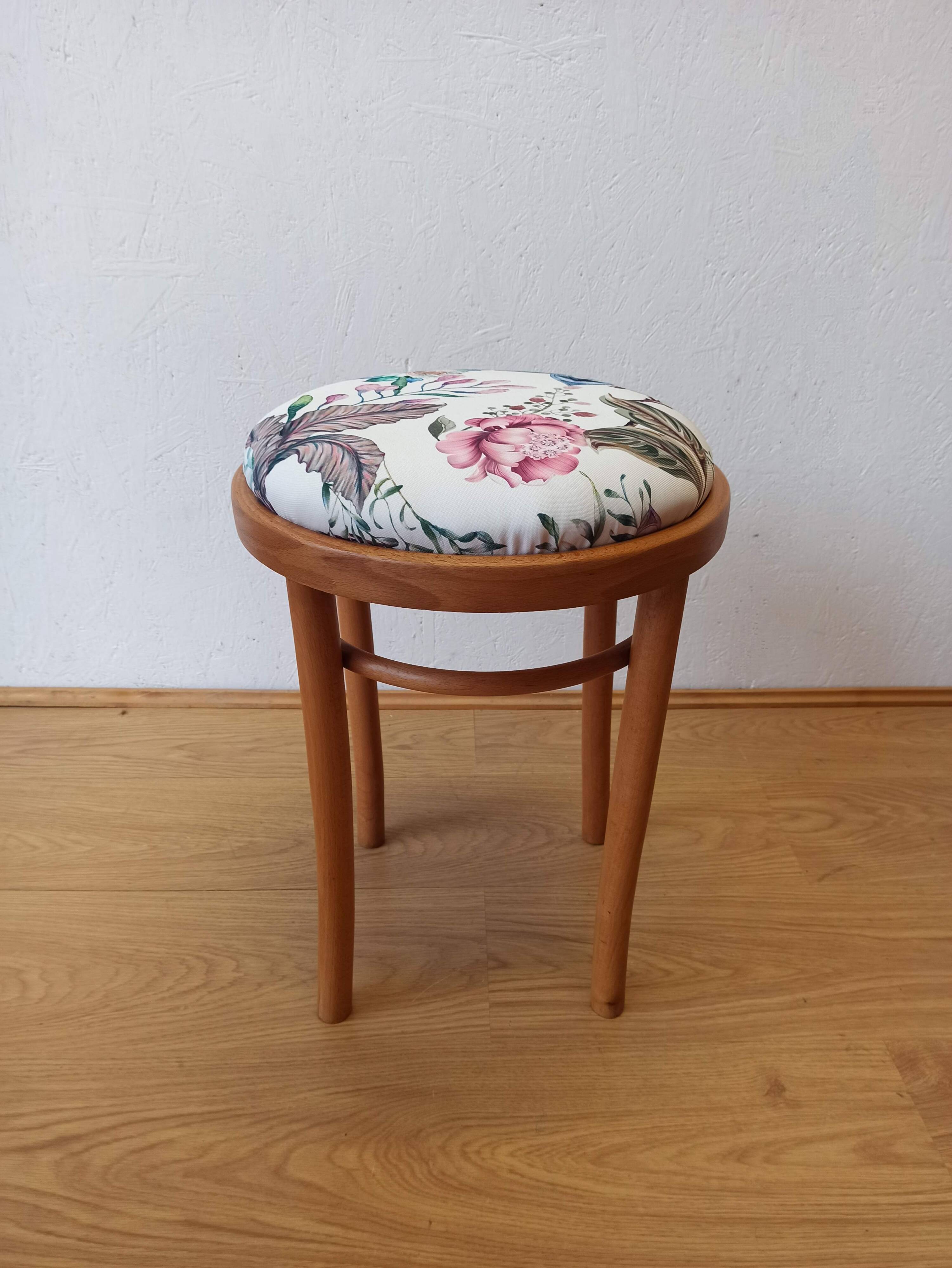 Wooden chair and stool, 1950