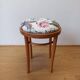 Wooden chair and stool, 1950
