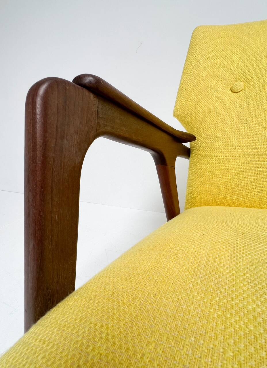 Wooden wingback chair from the 1960’s