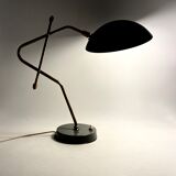 Light blue table lamp, France 1960s