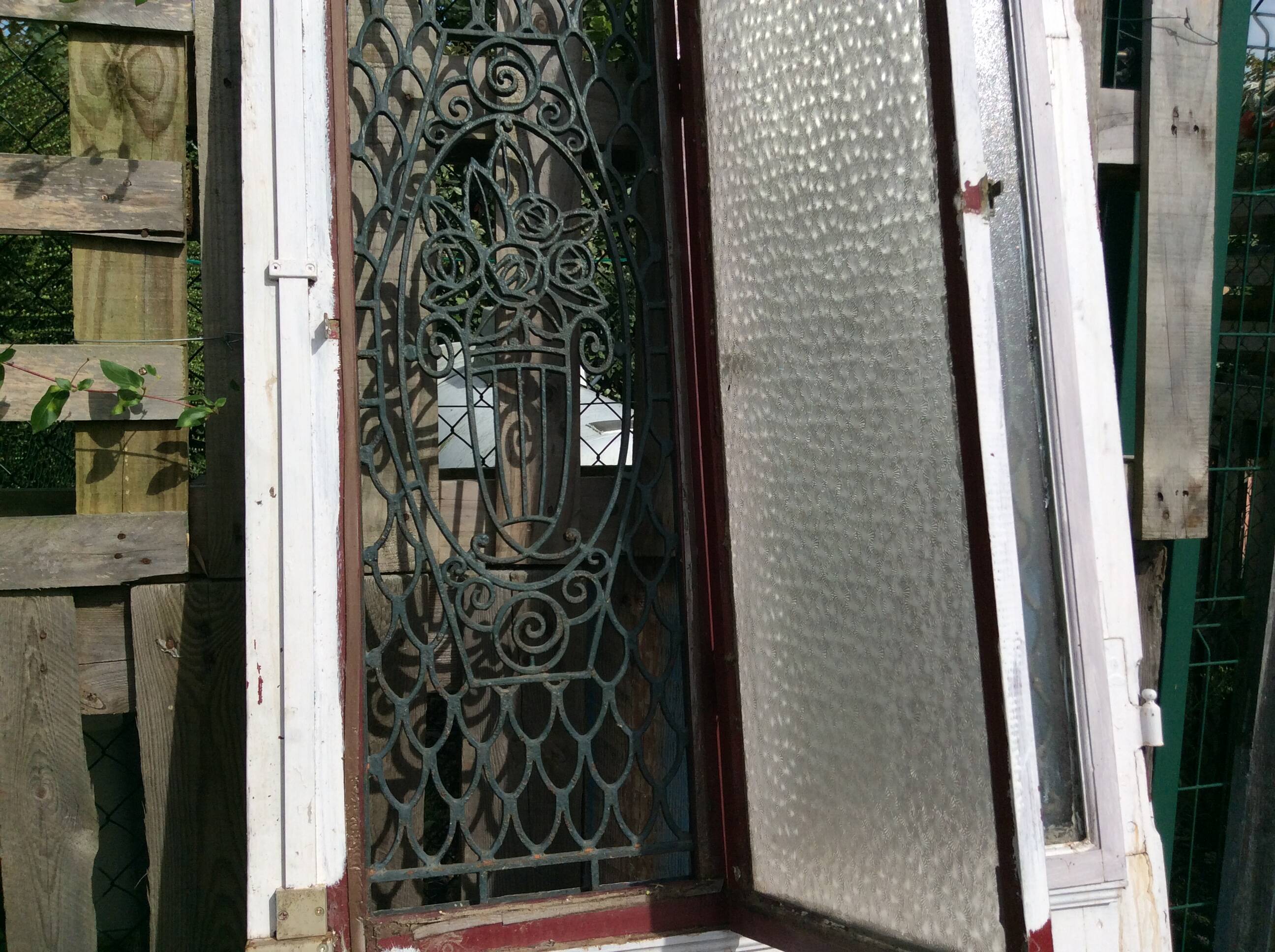 Old entrance door