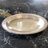 Silver metal basket dimension: height -5cm- width -34cm- depth -20cm-