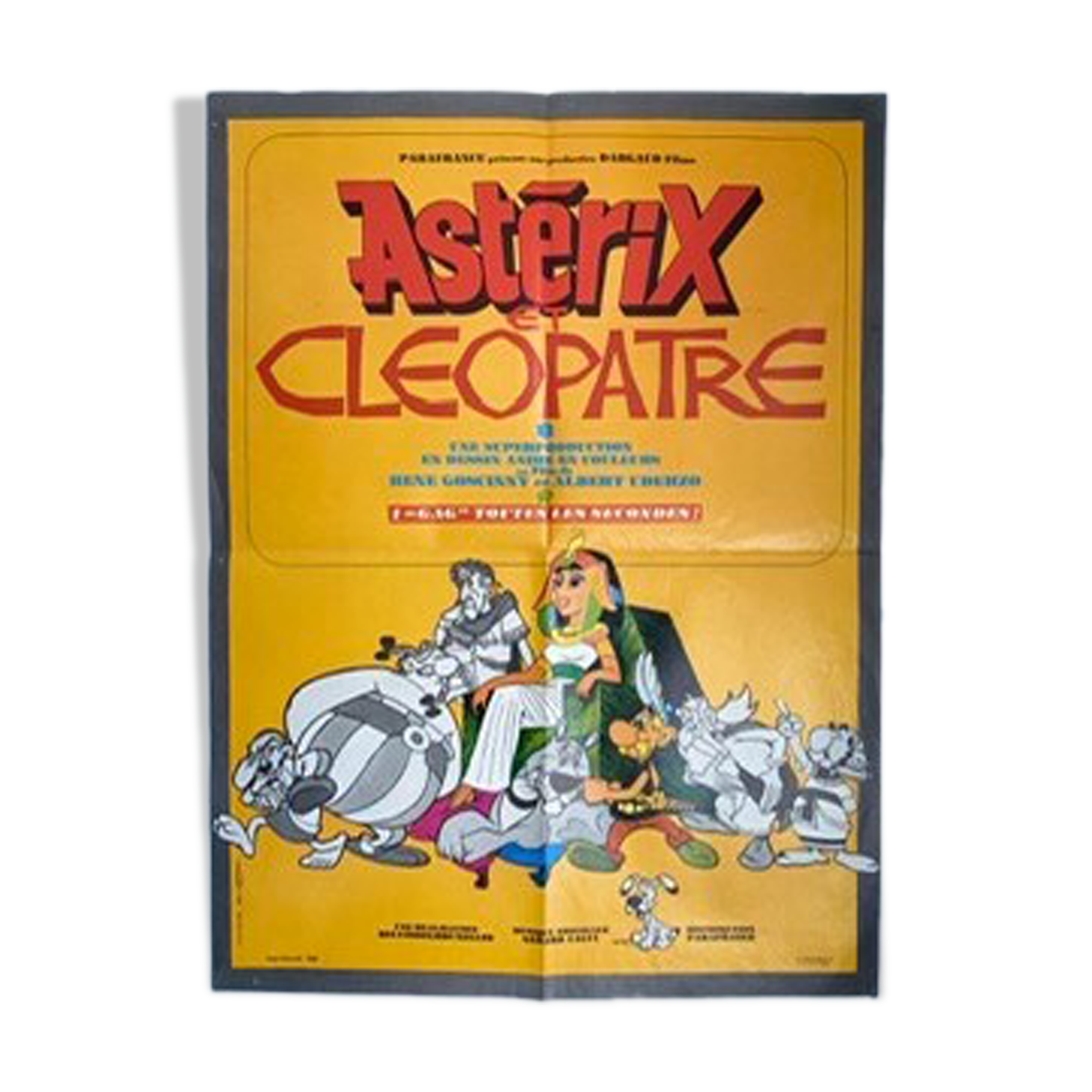 Original cinema poster Asterix and Cleopatra year 1968