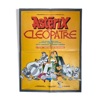 Original cinema poster Asterix and Cleopatra year 1968