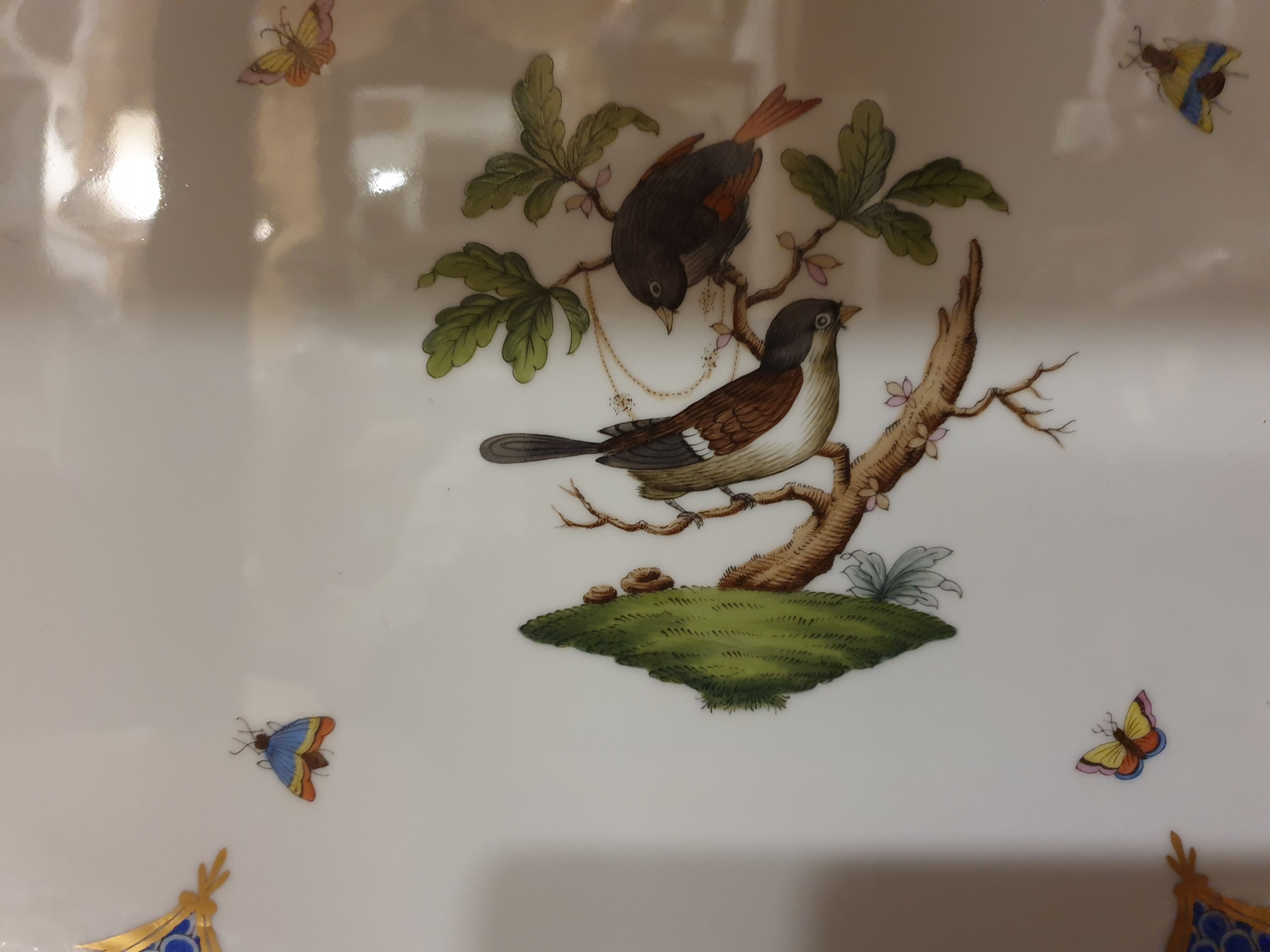 Fine porcelain Budapest porcelain, Herend Hungary