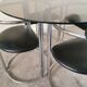 Bauhaus-style dining set from the 70s