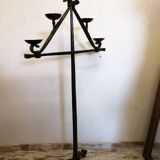 Candélabre en fer forgé