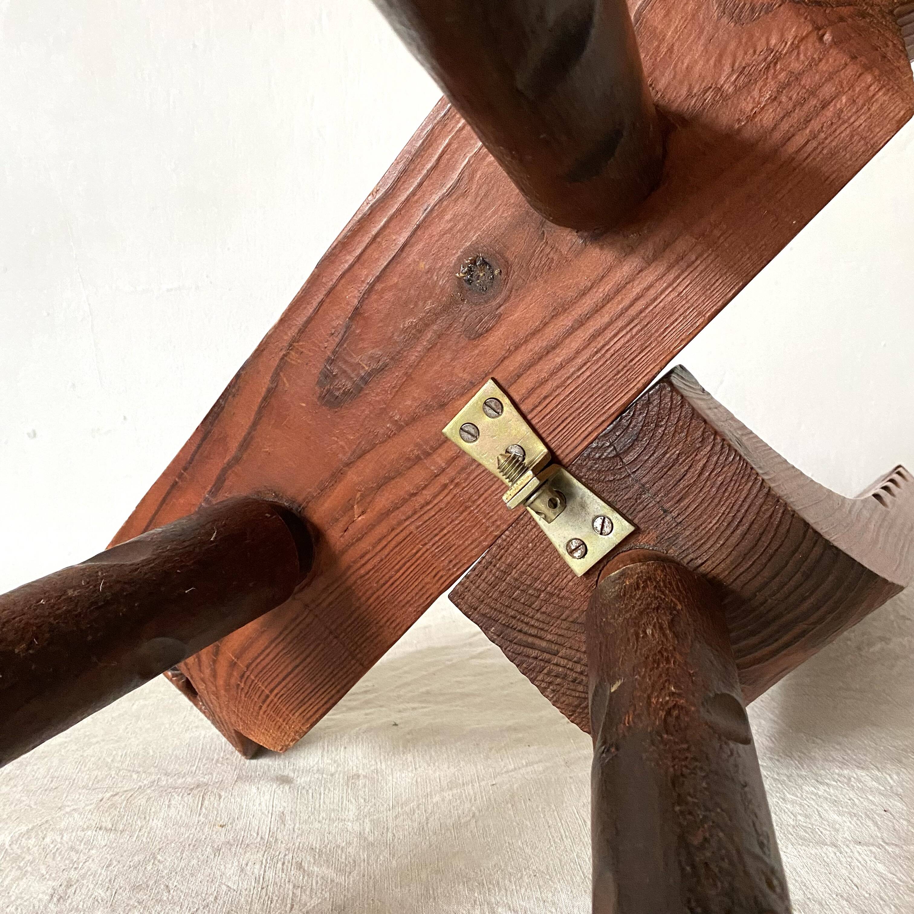 Vintage Spanish Tripod Chair