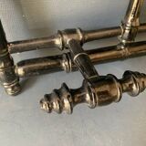 Wall-mounted coat rack in wood 1900