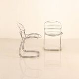 Set of 6 "Sabrina" chairs by Gastone Rinaldi for Rima 70's