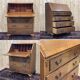 1950s English mahogany secretary.
