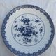 Plate of delft blue collection in porcelain ruks vintage museum
