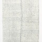4x7 Shade Of Gray & White Neutral Vintage Rug, 136x199Cm