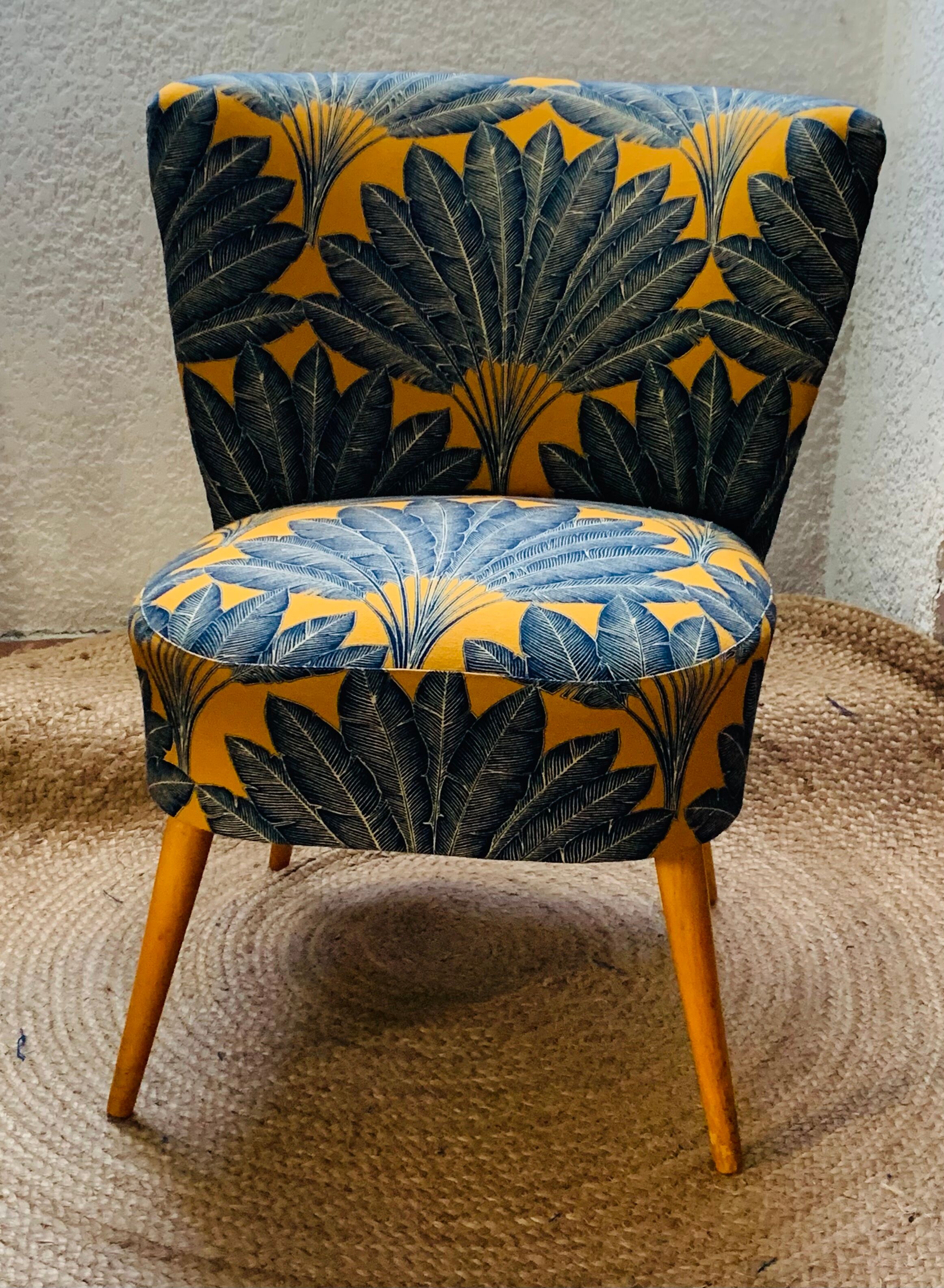 Vintage cocktail armchair
