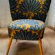 Vintage cocktail armchair