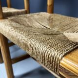Rainer Daumiller pine wood dining chairs for Hirtshals Savvaerk - set of 4 - 1970s