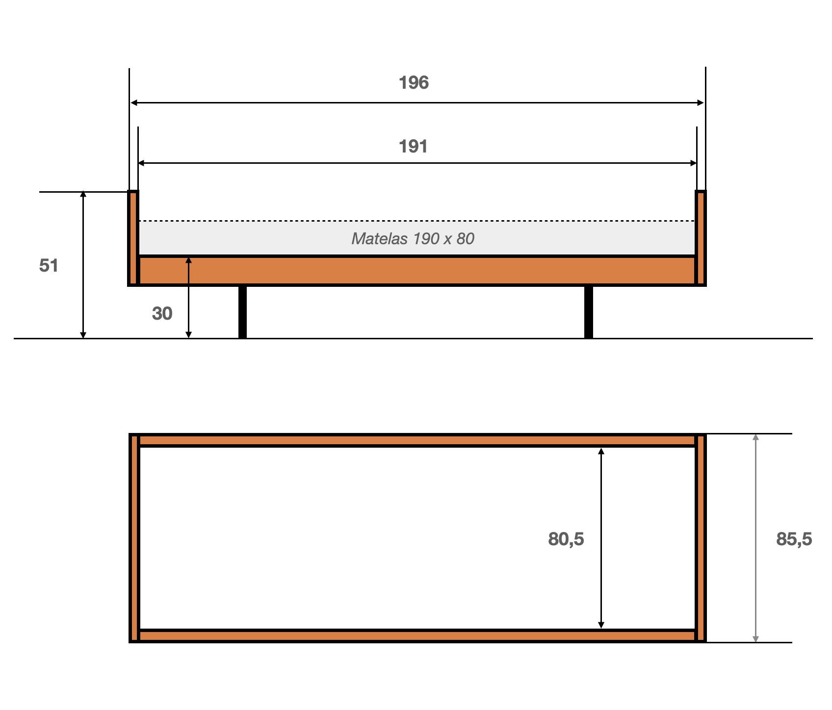 Daybed LC8 A.R.P. Pierre Guariche 1955