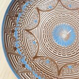 Romanian handicraft ceramic dish