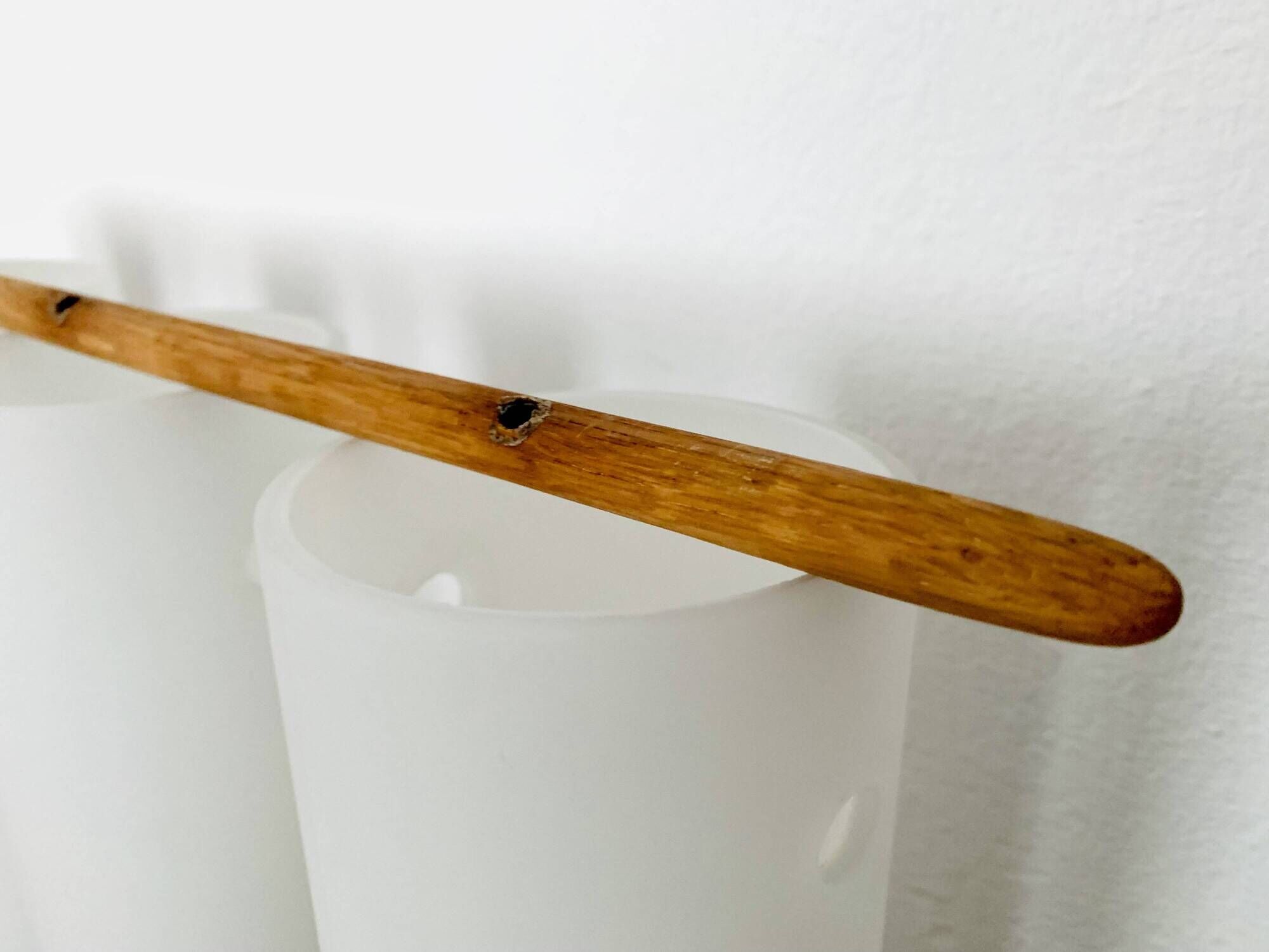 Lampe à Suspension Opaline par Uno et Östen Kristiansson