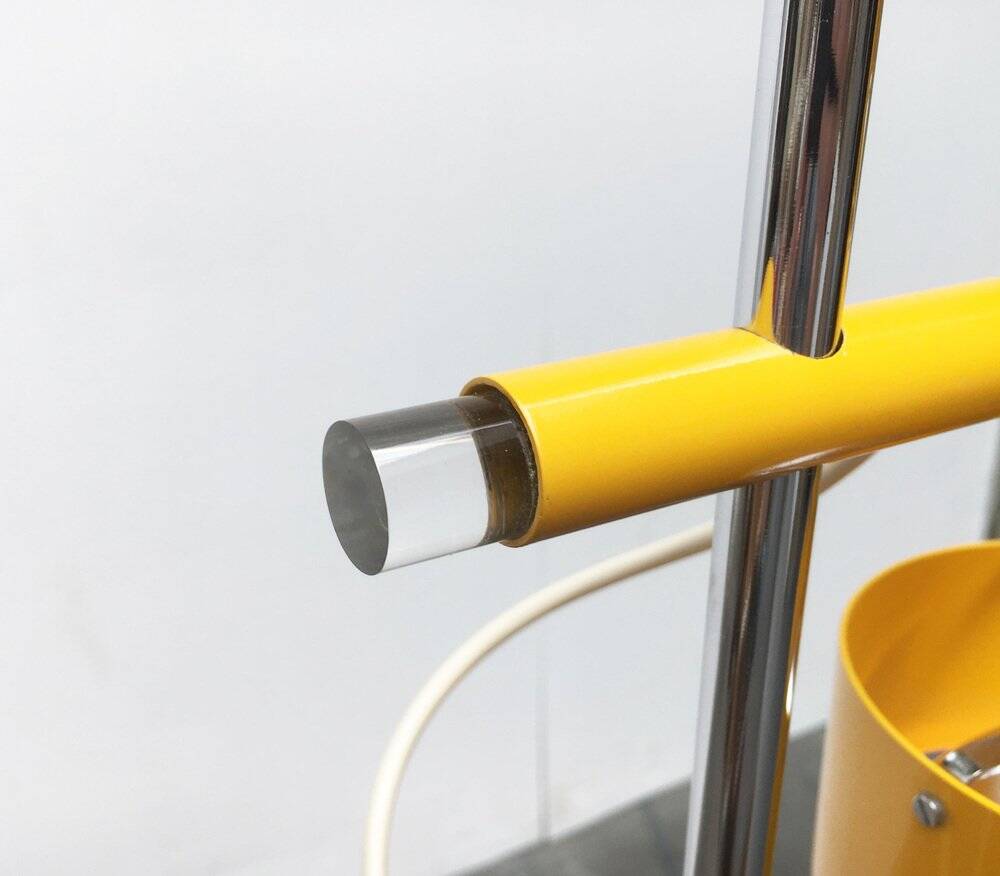 Mid-century floor lamp by Edi Franz for Swisslamps International, 1960s.