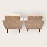 Twee Mid Century fauteuils