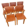5 vintage chairs by Jens Risom for Knoll