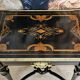 Table de courtoisie "Boulle" époque Napoléon III en marquéterie