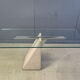 Concrete dining table by Giovanni Offredi for Saporiti 1970s