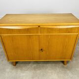 Commode vintage en bois blond style scandinave par Victoria Möbel Suisse