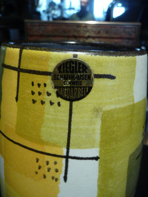 Schaffhausen swiss ceramic vase