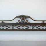 Exceptional decorative brass bed frame