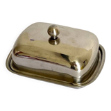 Stainless steel butter dish