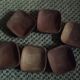 Series of 6 wooden ramekins