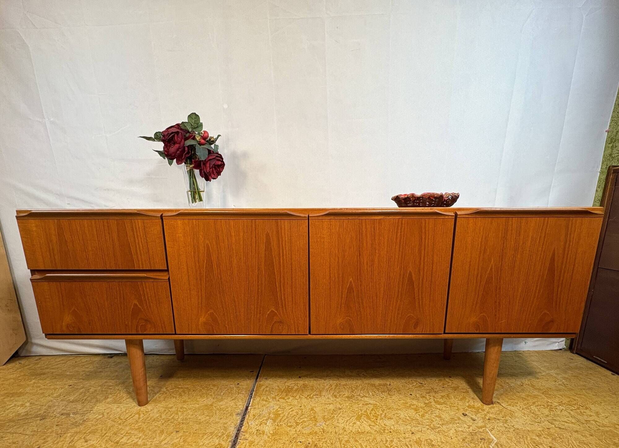 Mid-Century Retro Vintage Teak Sideboard by A.H. McIntosh 1960s  Scandinavi
