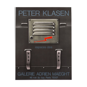 Affiche en lithographie de Peter