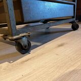 Industrial trolley or trolley in steel 1930/40