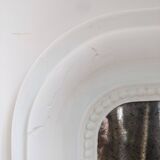 Classic white mirror