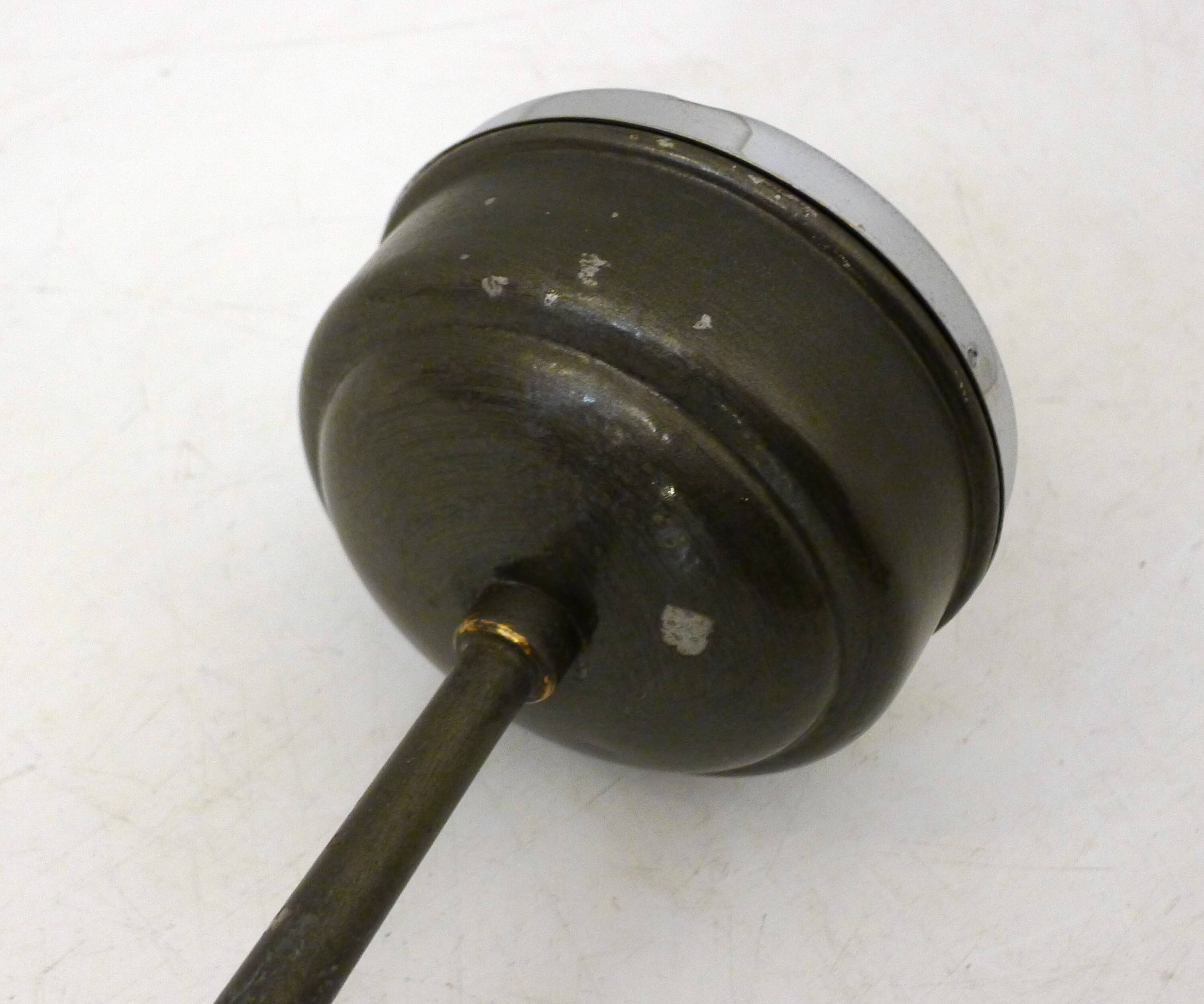 Mid-century metal floor ashtray
