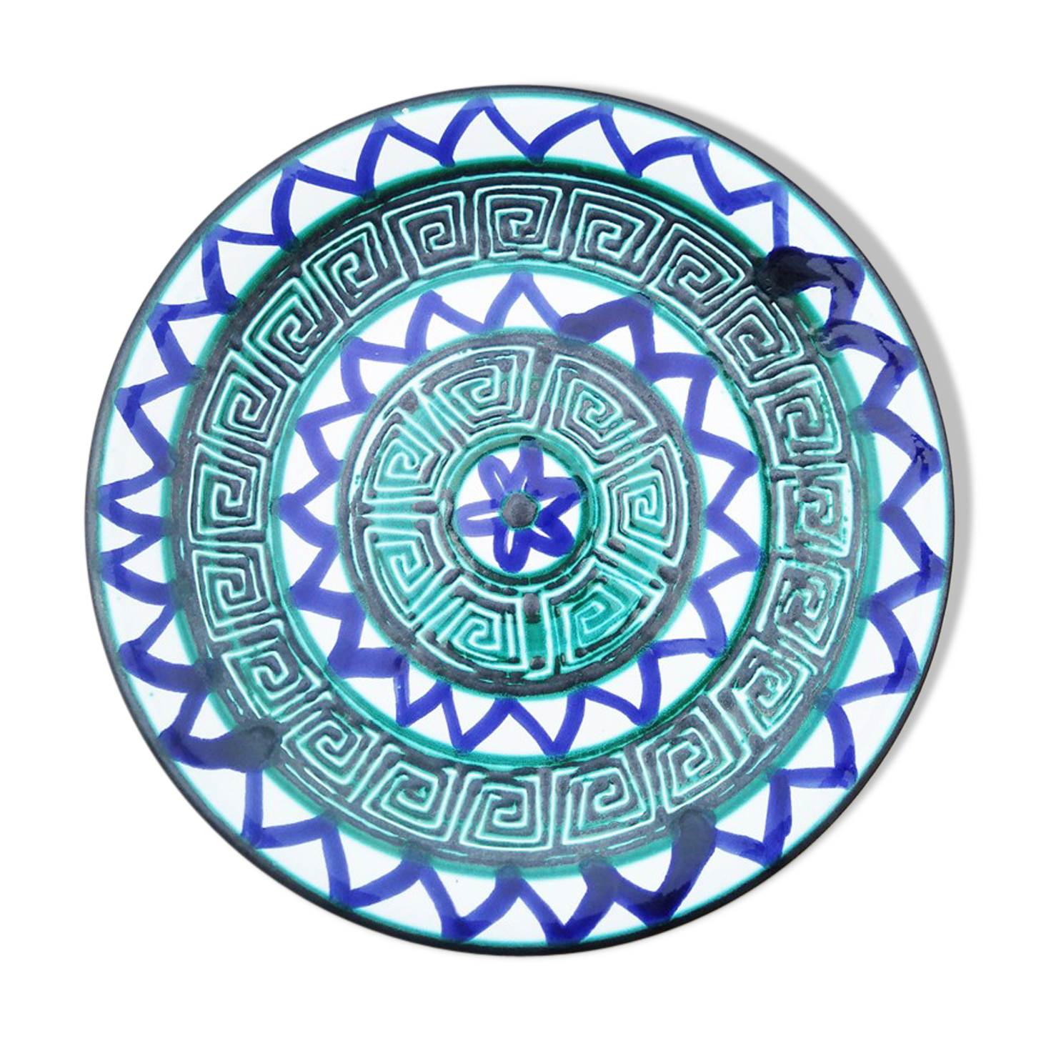 Robert Picault ceramic plate - Vallauris